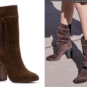 Vince Camuto Brown Suede Boots